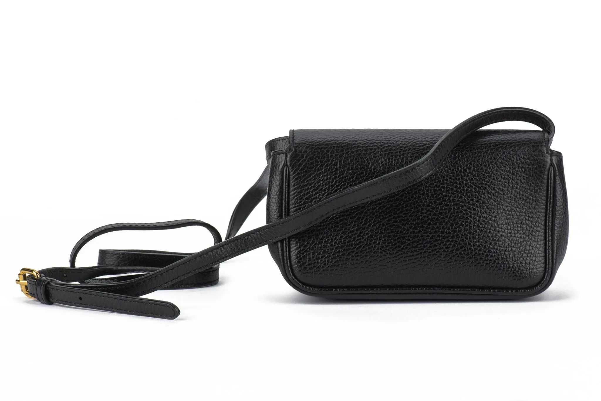 Moschino Black Lettering Cross Body Bag