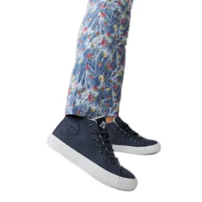 Navy blue sneakers Lee Cooper LCJL-20-31-12