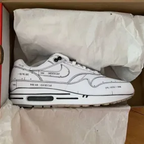 Nike Air Max 1 Sketch to Shelf White