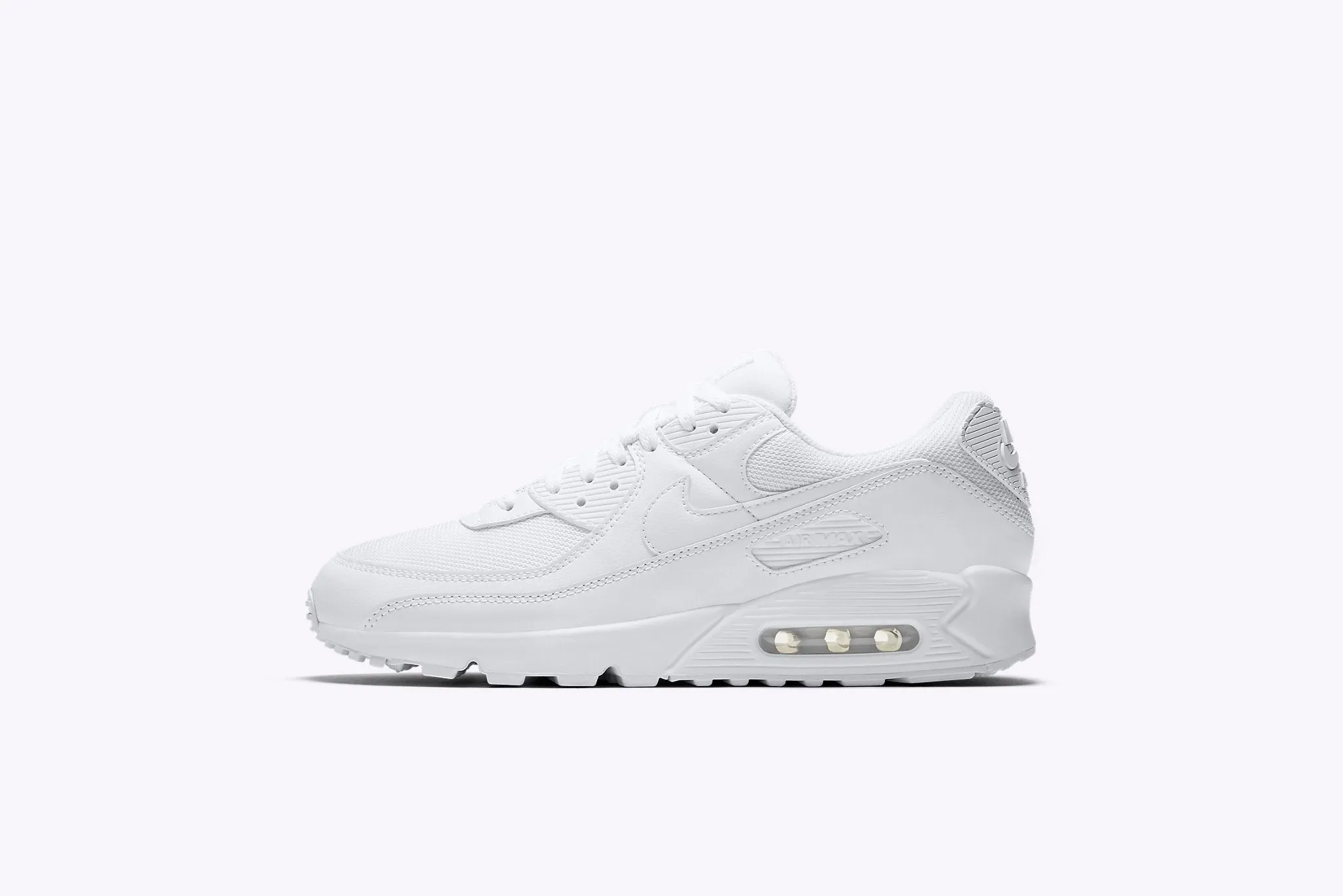 Nike Air Max 90 M - White / White-Wolf Grey