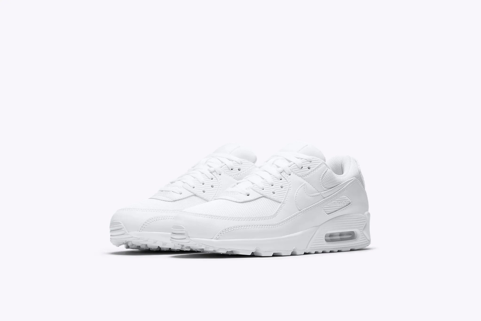 Nike Air Max 90 M - White / White-Wolf Grey