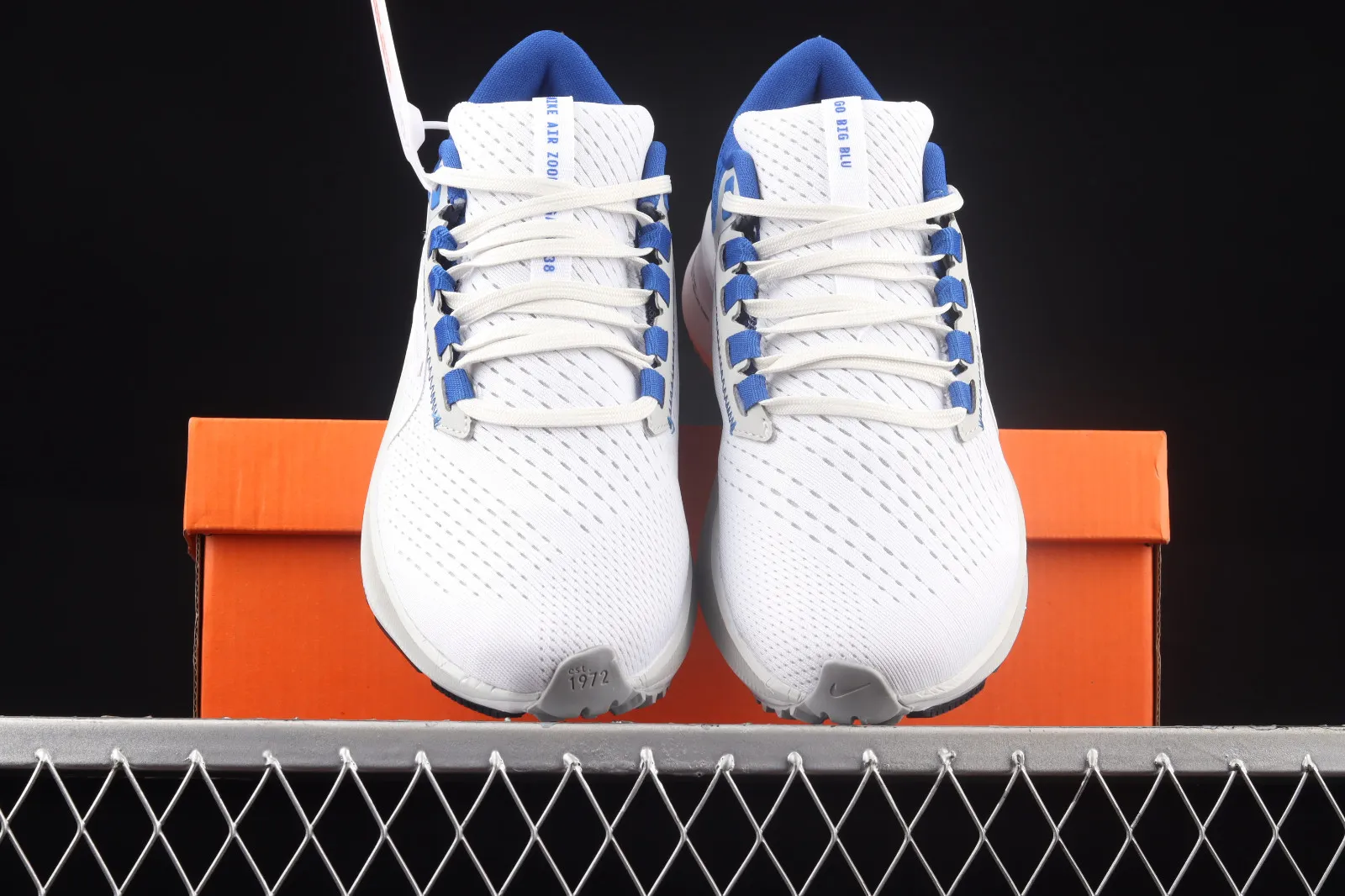 Nike Air Zoom Pegasus 38 Kentucky White Blue Black DJ0830-001