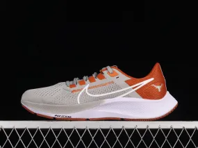 Nike Air Zoom Pegasus 38 Texas Pewter Grey Desert Orange White DJ0858-001