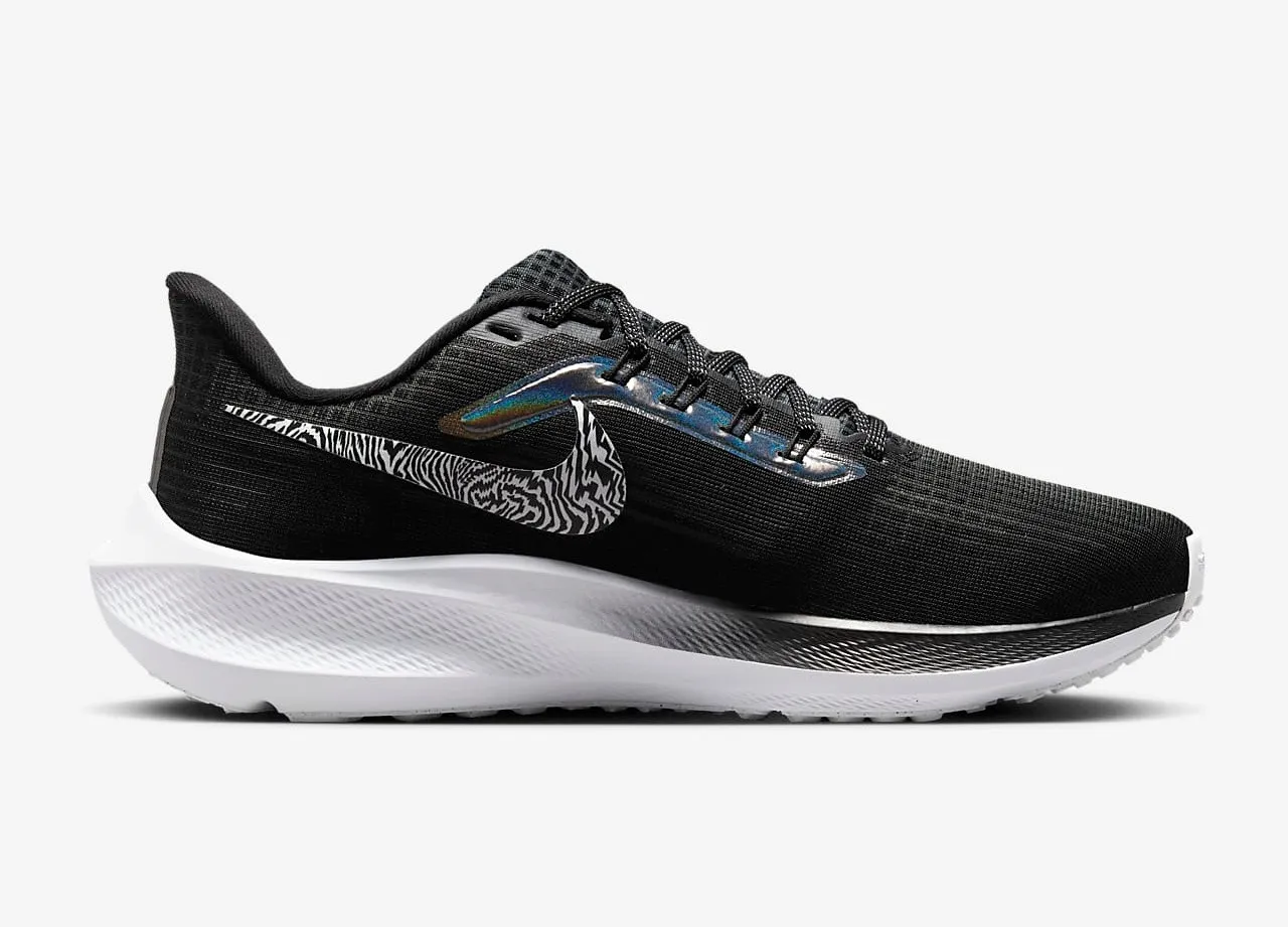 Nike Air Zoom Pegasus 39 Black Zebra Iridescent DR9619-001