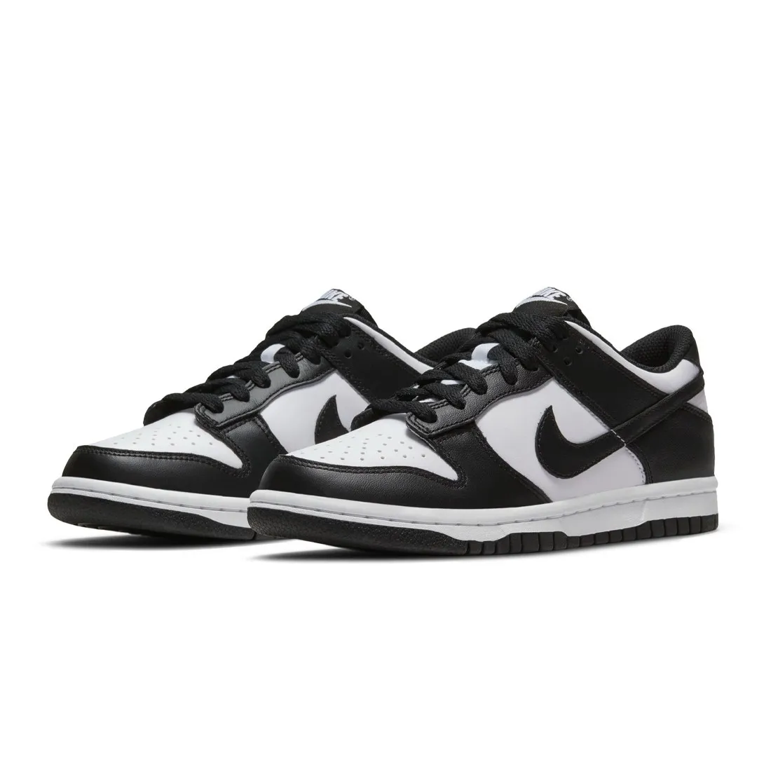 Nike Big Kids Dunk Low (white / black-white)