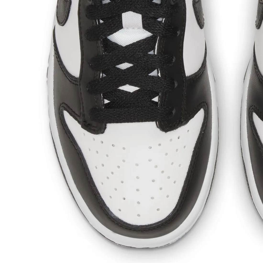 Nike Big Kids Dunk Low (white / black-white)