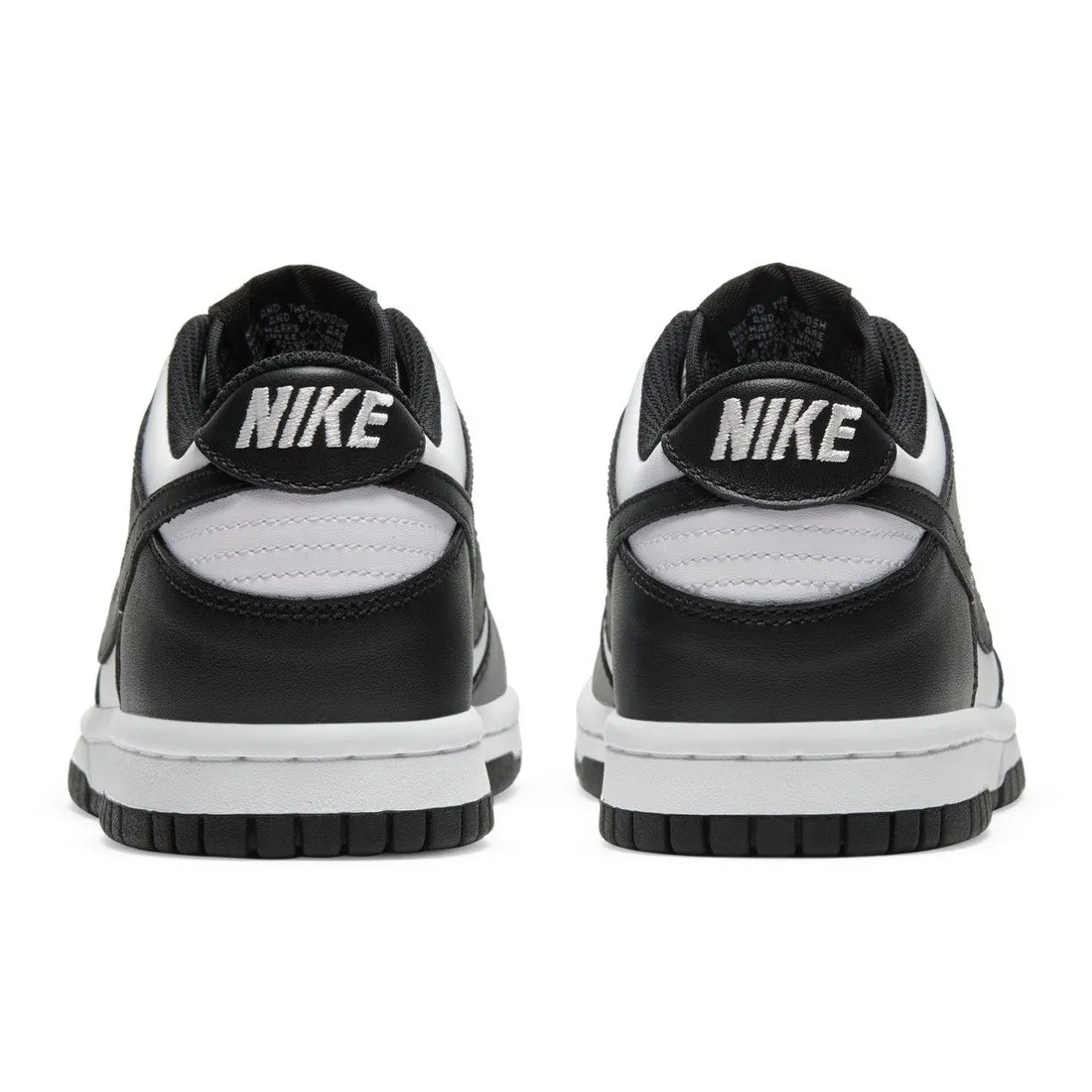 Nike Big Kids Dunk Low (white / black-white)