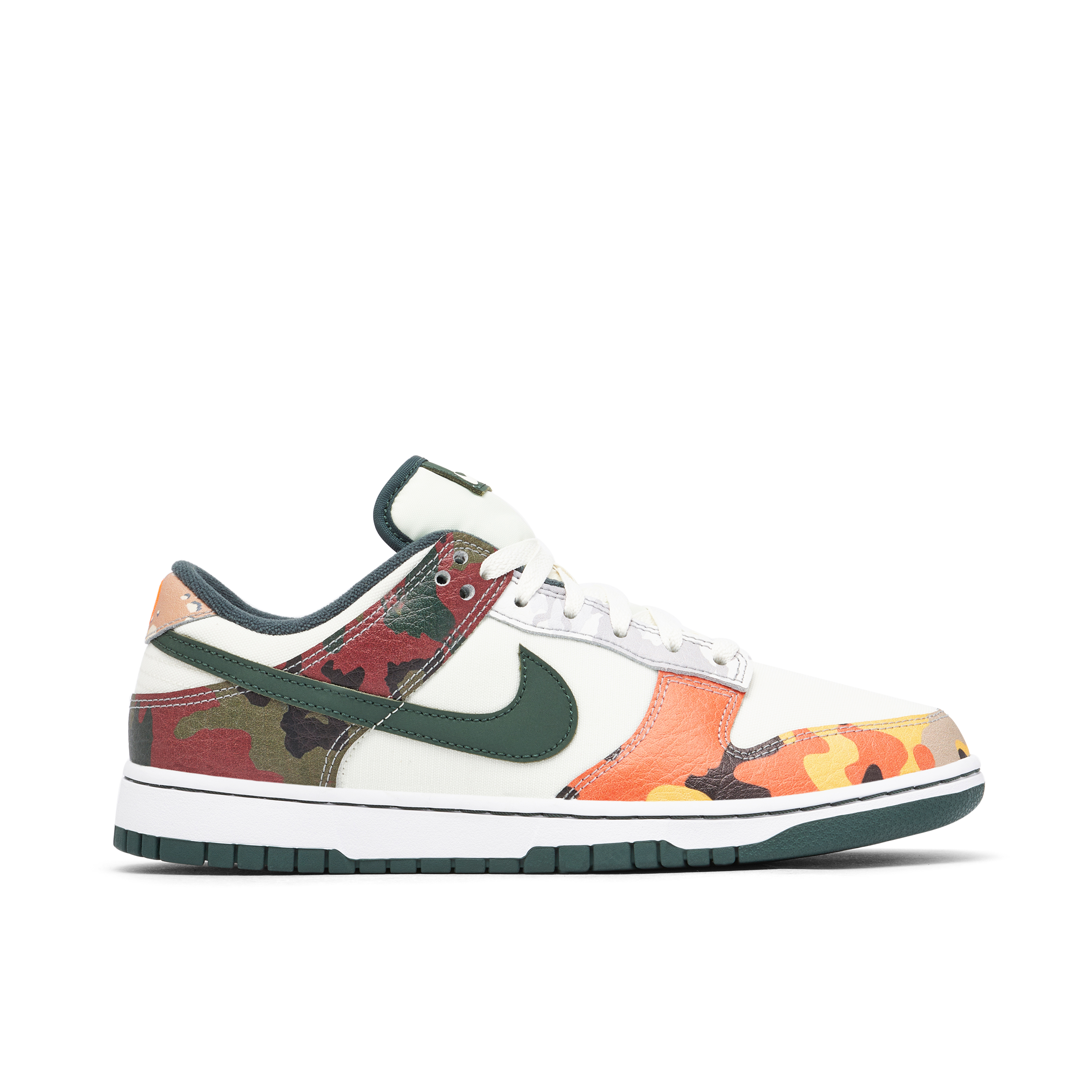 Nike Dunk Low SE Sail Multi-Camo | DH0957-100 | Laced