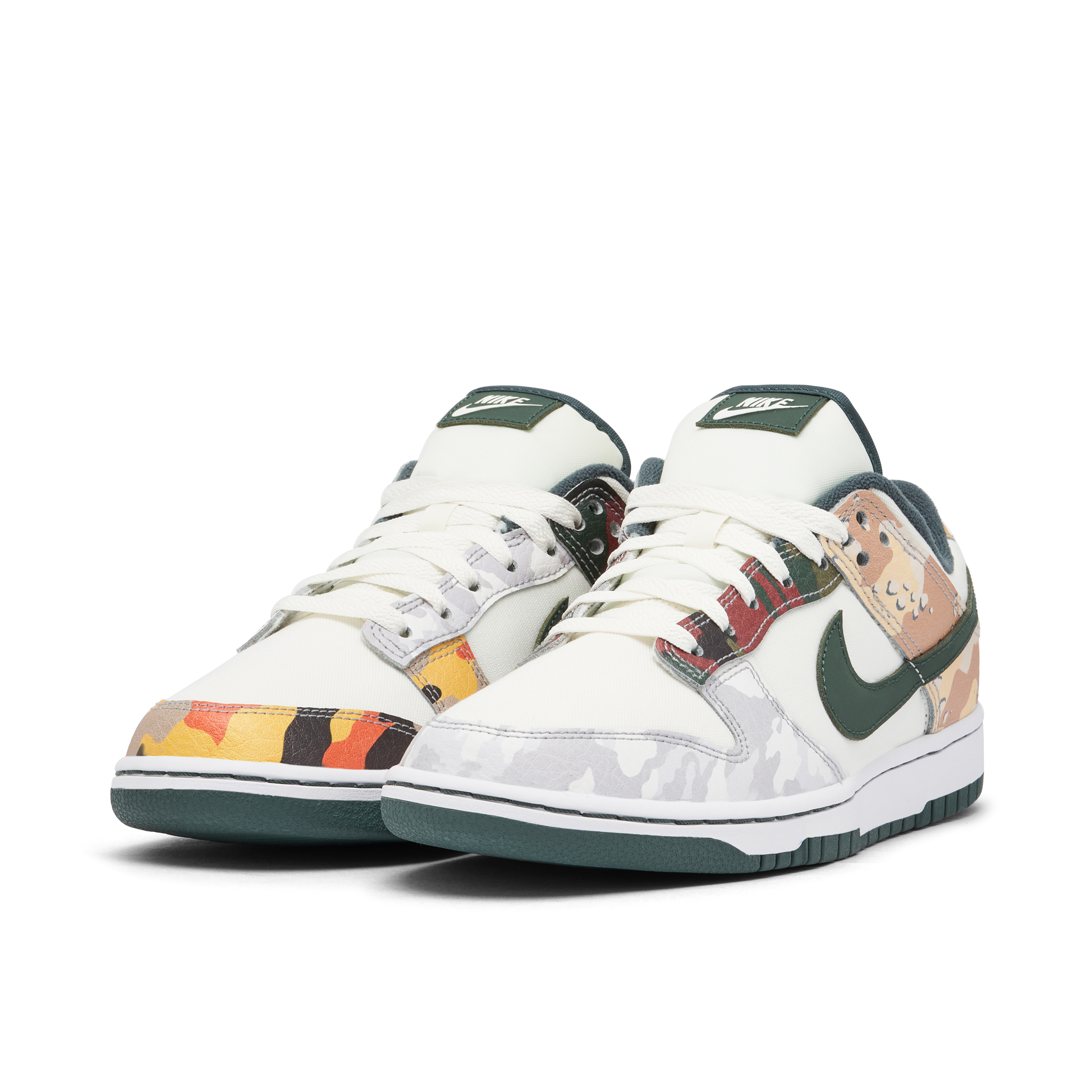 Nike Dunk Low SE Sail Multi-Camo | DH0957-100 | Laced