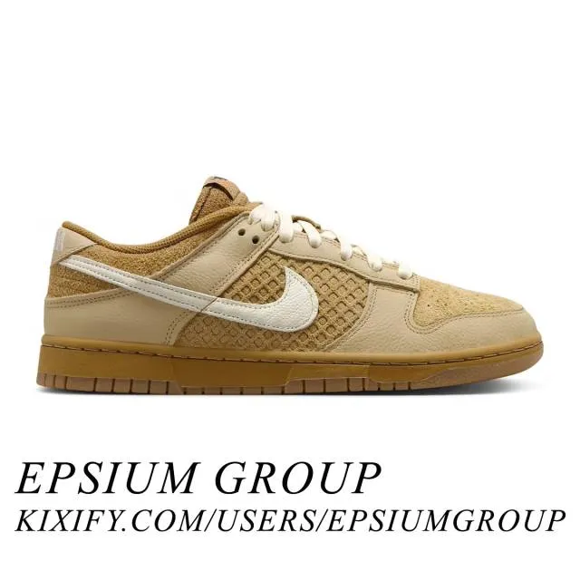 Nike Dunk Low (Waffle/ Wheat/ Coconut Milk/ Sesame/ Blac...