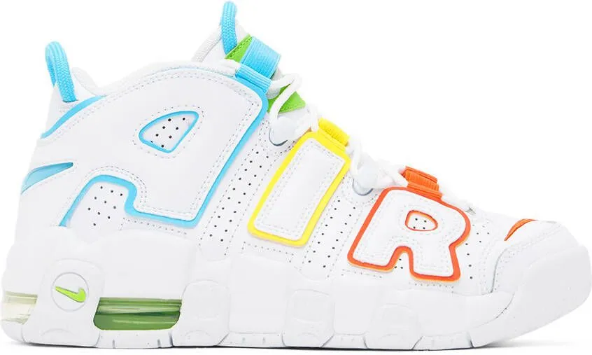 Nike Kids White Air More Uptempo Big Kids Sneakers