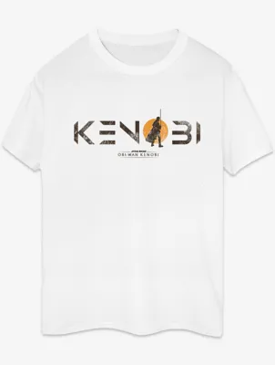 NW2 Star Wars Obi Wan Kenobi Title Adult White T-Shirt | Men | George at ASDA