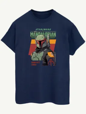 NW2 Star Wars The Mandalorian Boba Fett Navy T-Shirt | Men | George at ASDA