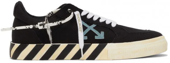 Off-White Canvas Low Vulcanized Sneakers