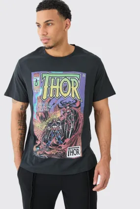 Oversized Thor Comic License T-shirt