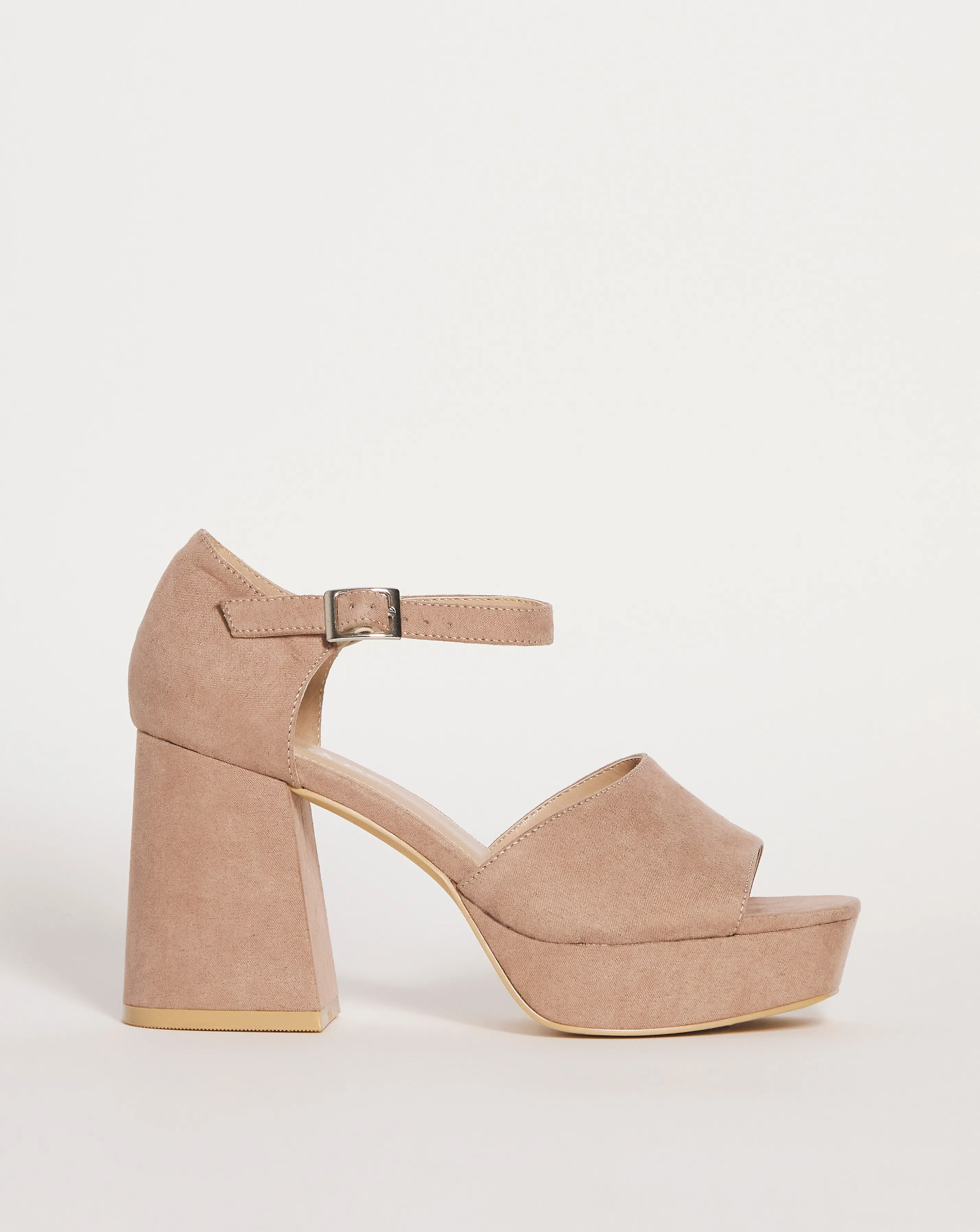 Pavla Heeled Platform Sandals Wide Fit | Simply Be