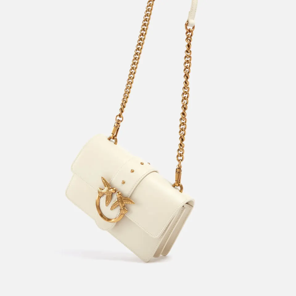 Pinko Love One Mini Leather Bag | Coggles