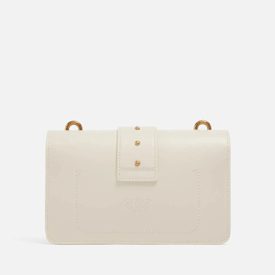 Pinko Love One Mini Leather Bag | Coggles