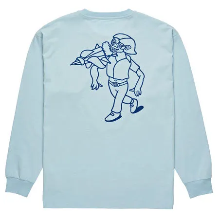 Polar Skateboards Rocket Man Long Sleeve T Shirt