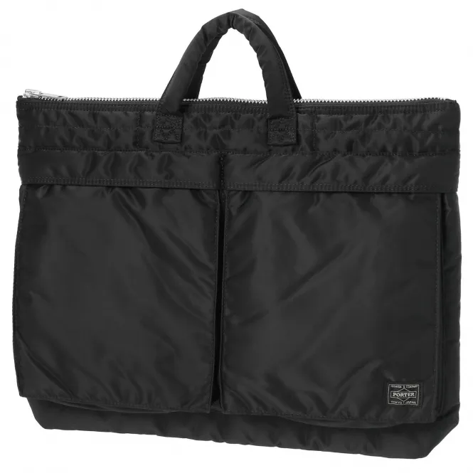 Porter-Yoshida & Co. Tanker Short Helmet Bag Large - Black