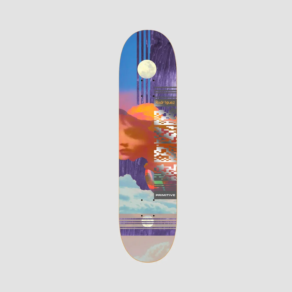 Primitive Rodriguez Eclipse Skateboard Deck Multi - 8