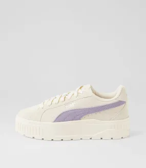 PUMA 397457 Karmen 2 Frosted Ivory Pale Plum Sneakers