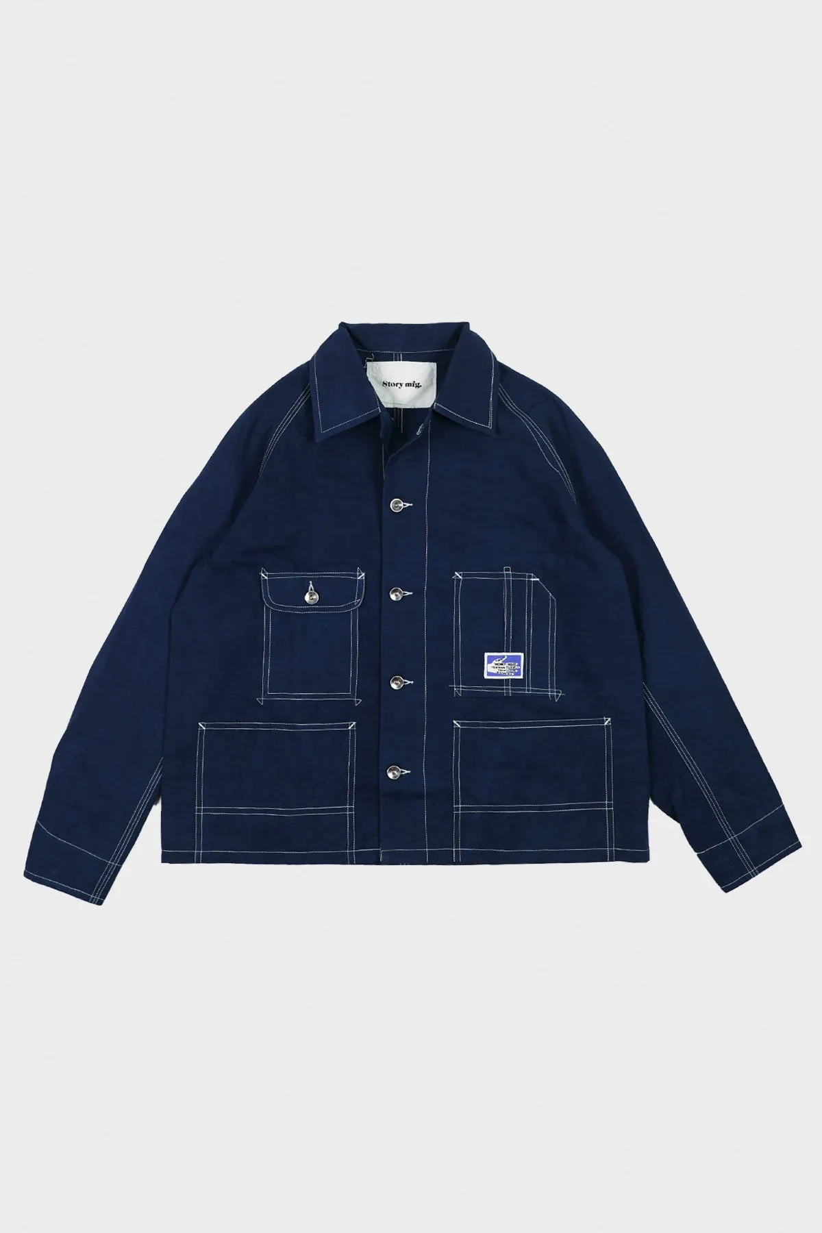 Railroad Jacket - Indigo Wonky-Wear