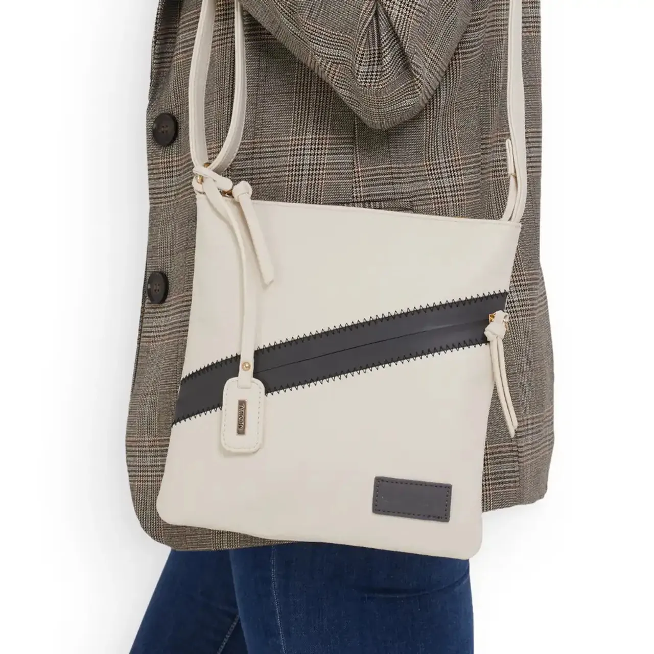 Remonte Q0625-60 Vanilla Beige Cross Body Bag