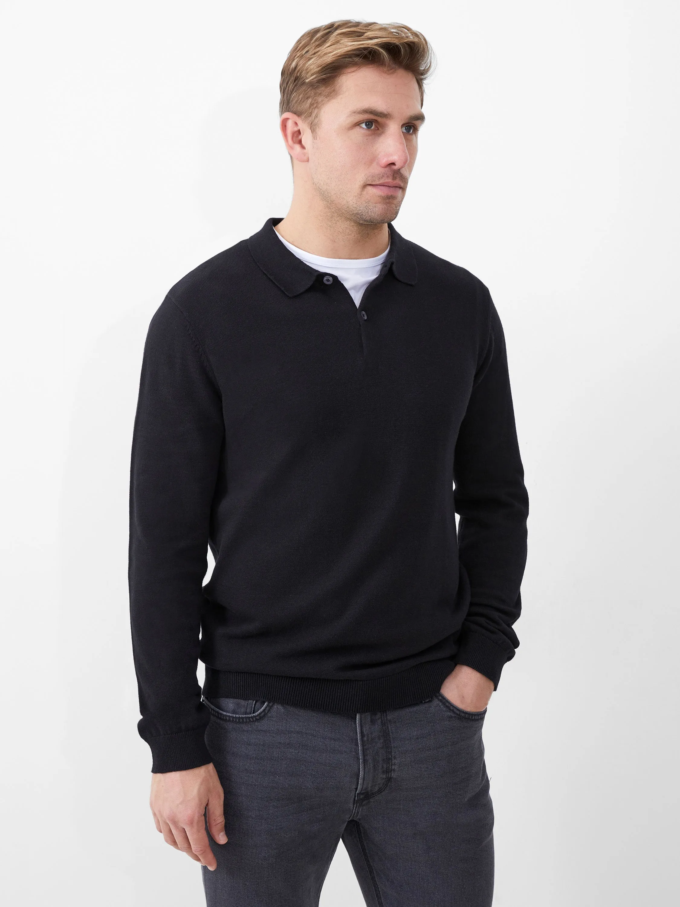 Resort Long Sleeve Polo Shirt