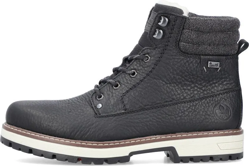 Rieker Flip Grip Boot Black