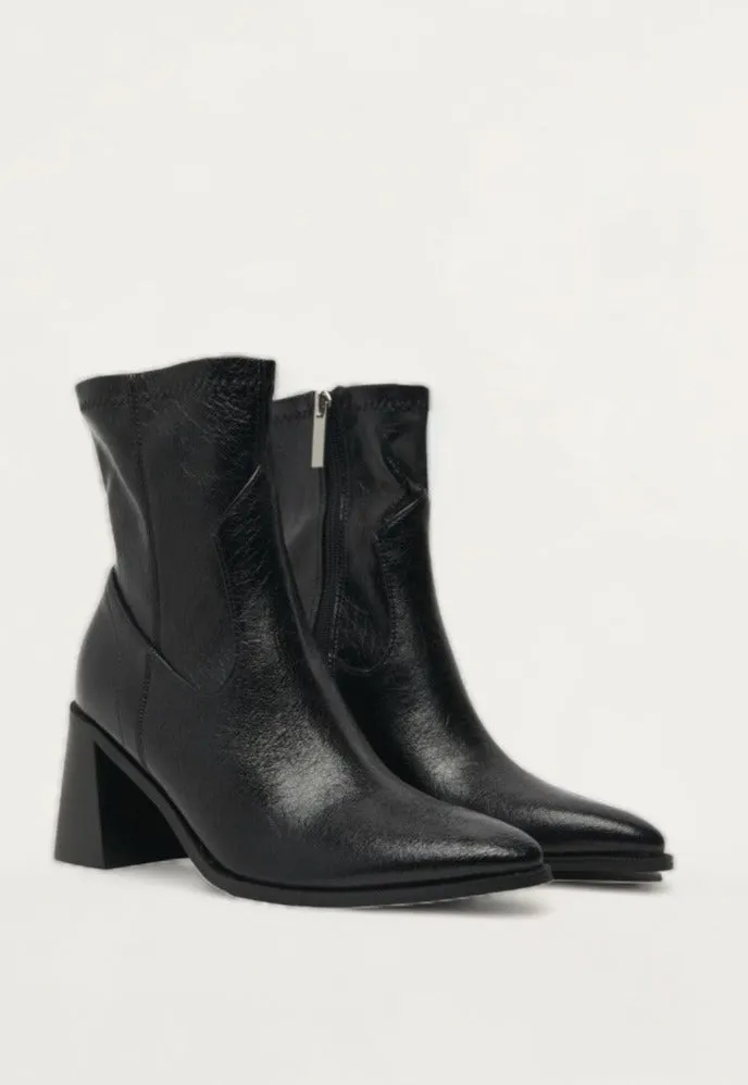 Schuh Bronte Black Sock Boot