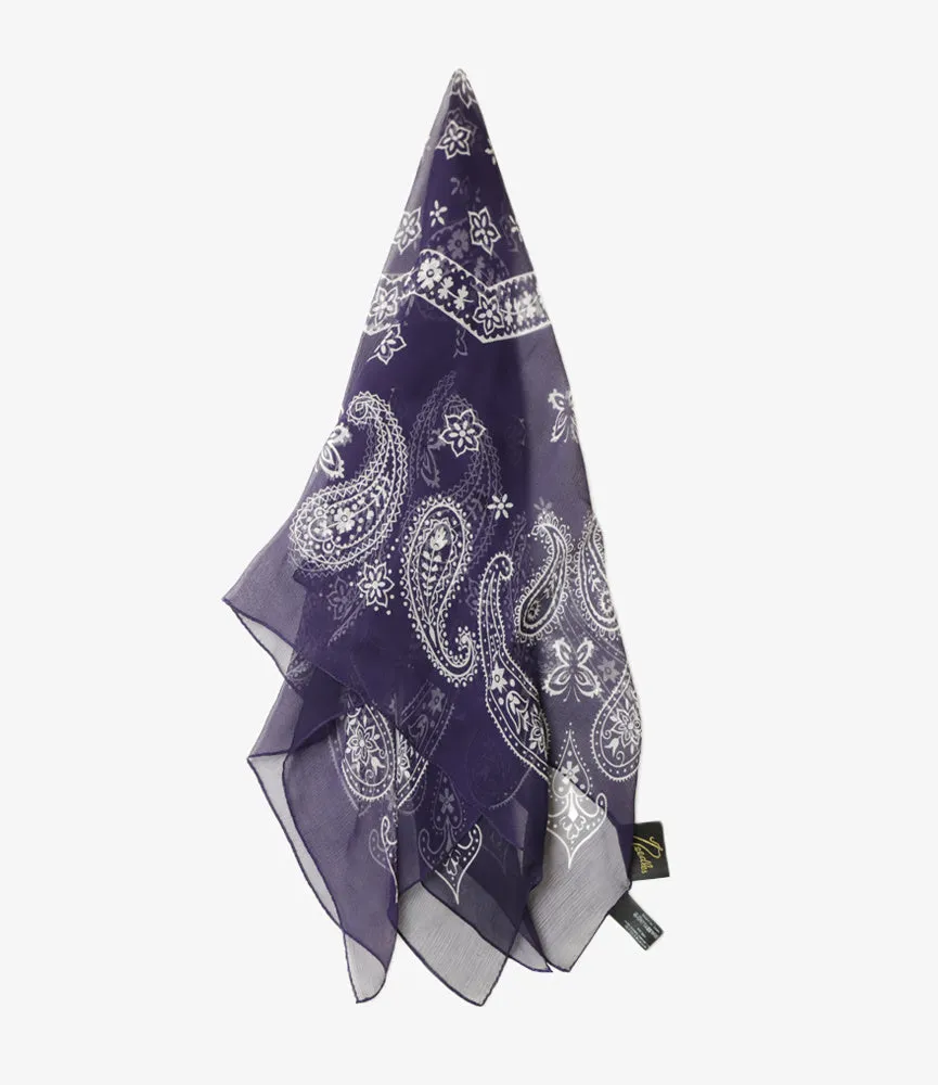 Silk Crepe Bandana Scarf