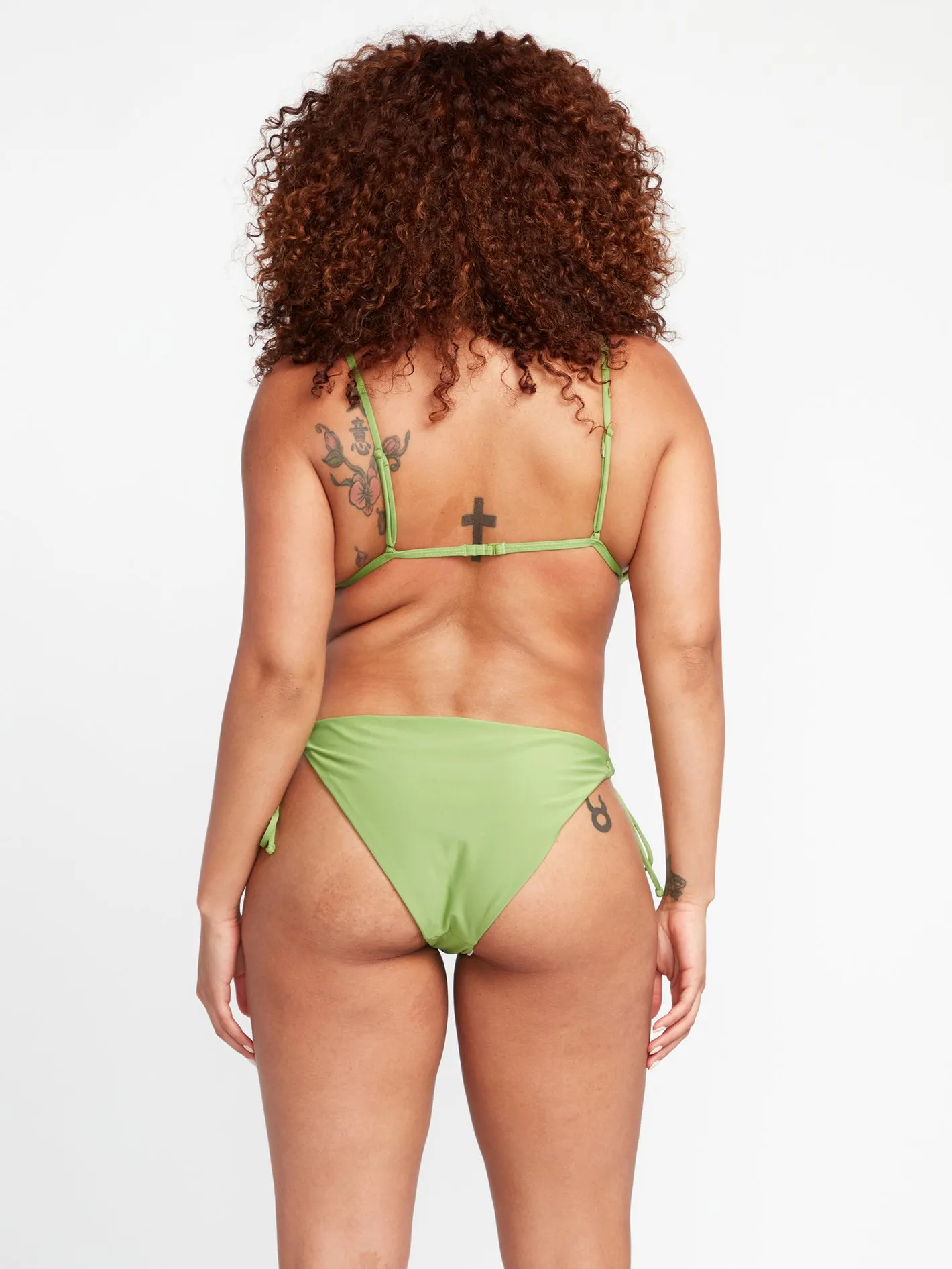 Simply Seamless Triangle Bikini Top - Apple