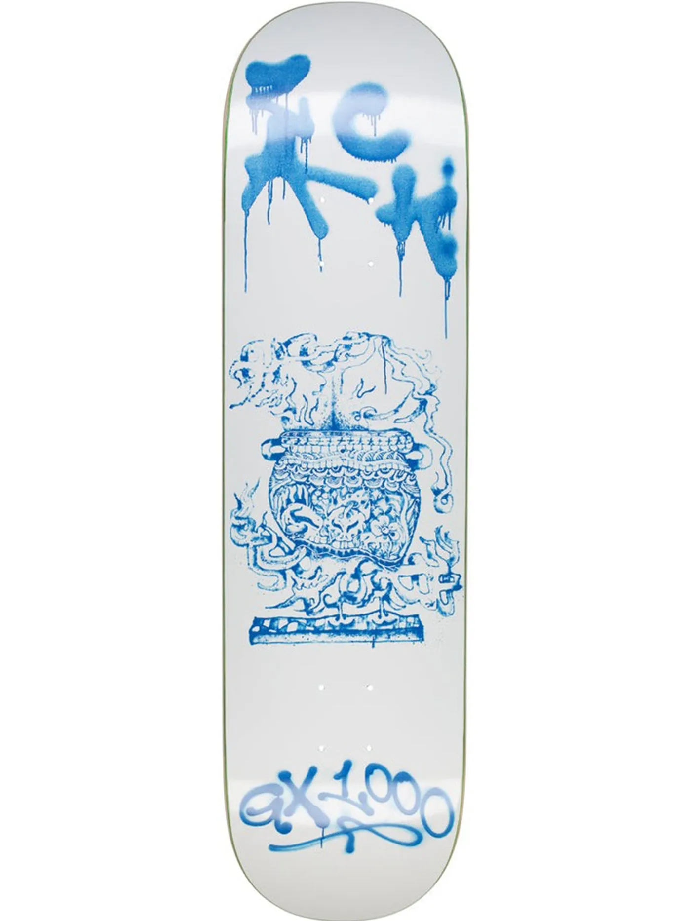 Sincere Zack Krull White 8.25 Skateboard Deck