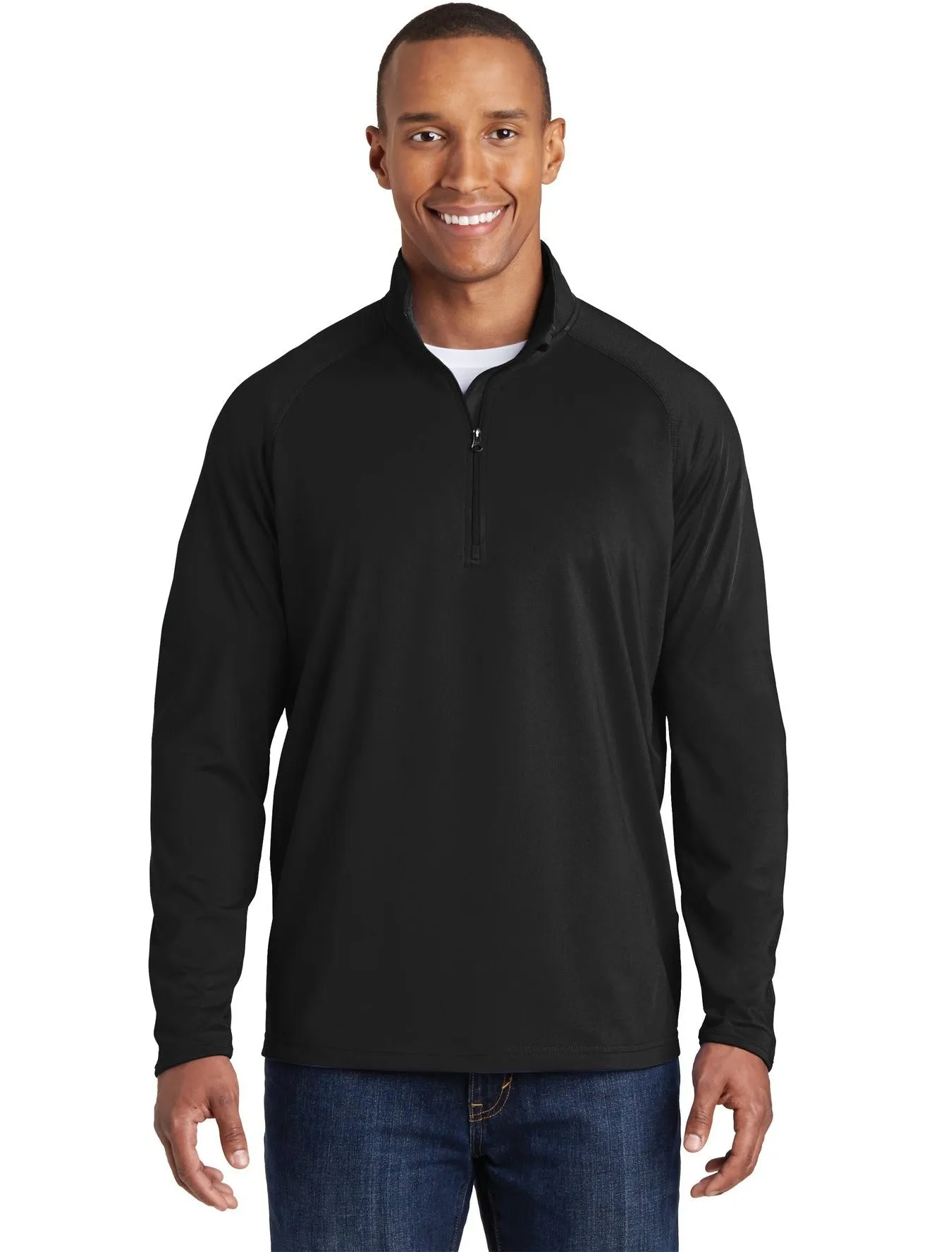 Sport-Tek Sport-Wick Stretch 1/2 Zip Pullover