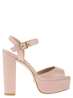 Stuart Weitzman    Stuart Weitzman Ryder Leather Platform Sandals