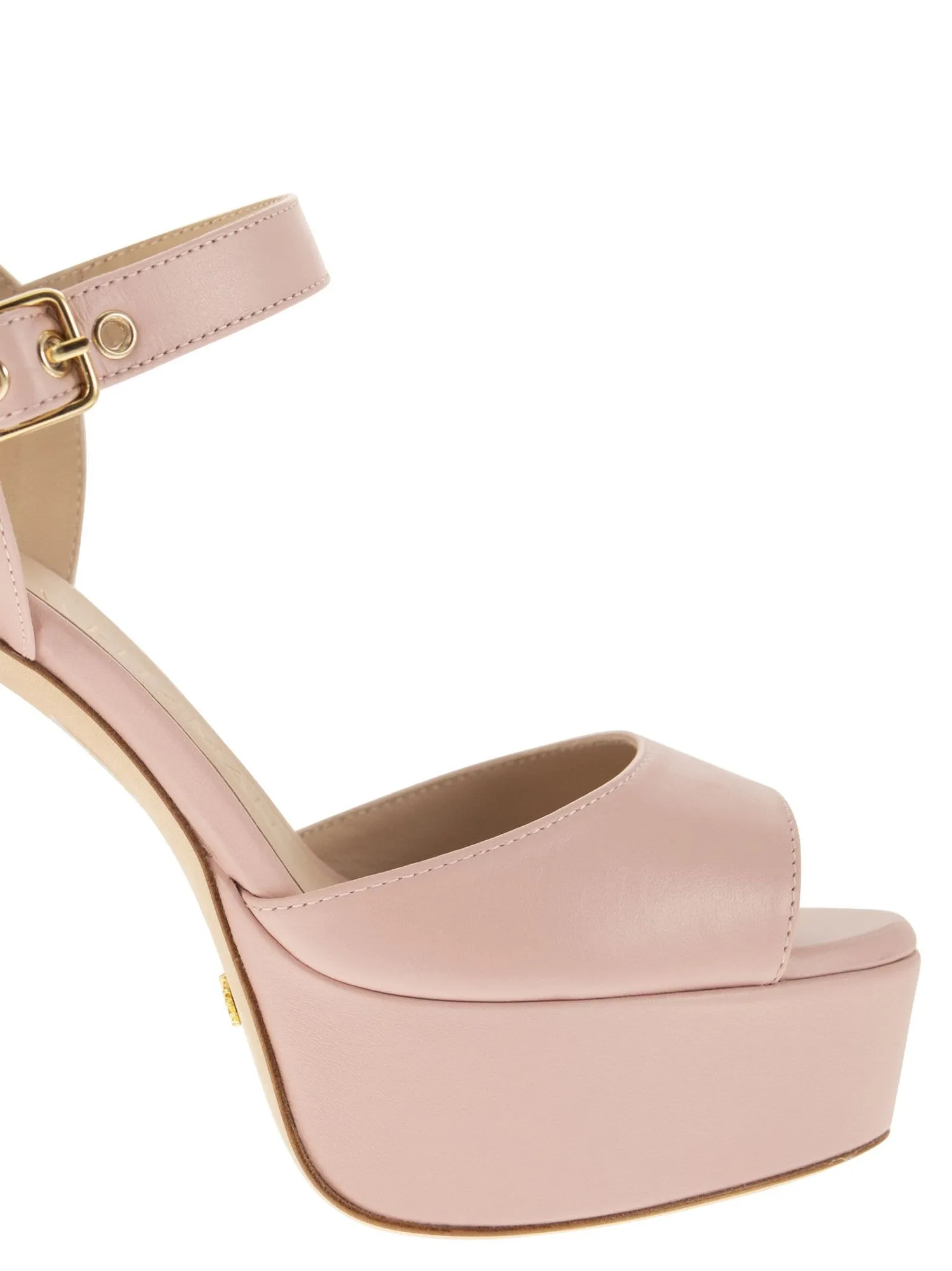 Stuart Weitzman    Stuart Weitzman Ryder Leather Platform Sandals