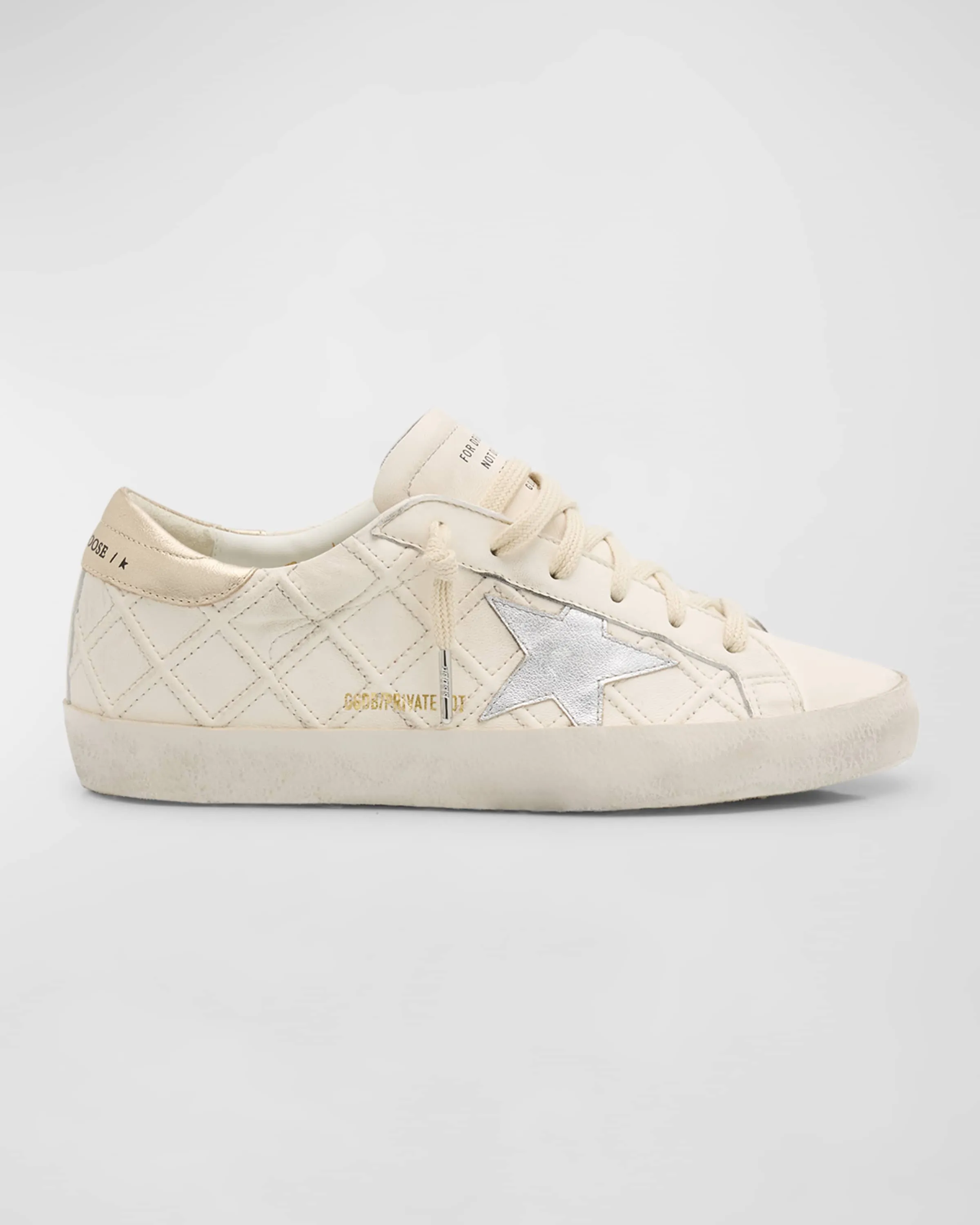 Superstar Quilted Leather Low-Top Sneakers