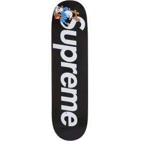 Supreme Smurfs Skateboard Black