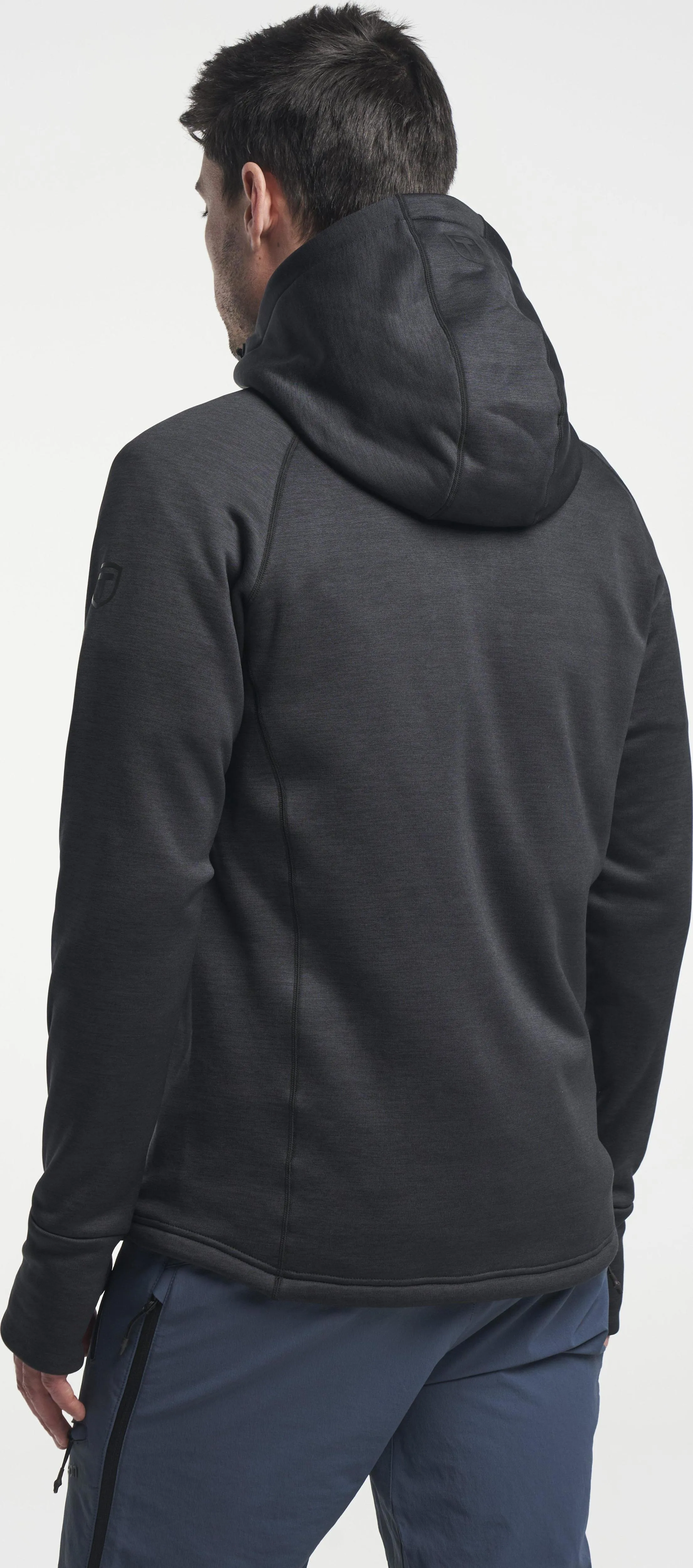 Tenson Men's TXlite Hoodie Zip Black | Buy Tenson Men's TXlite Hoodie Zip Black here | Outnorth