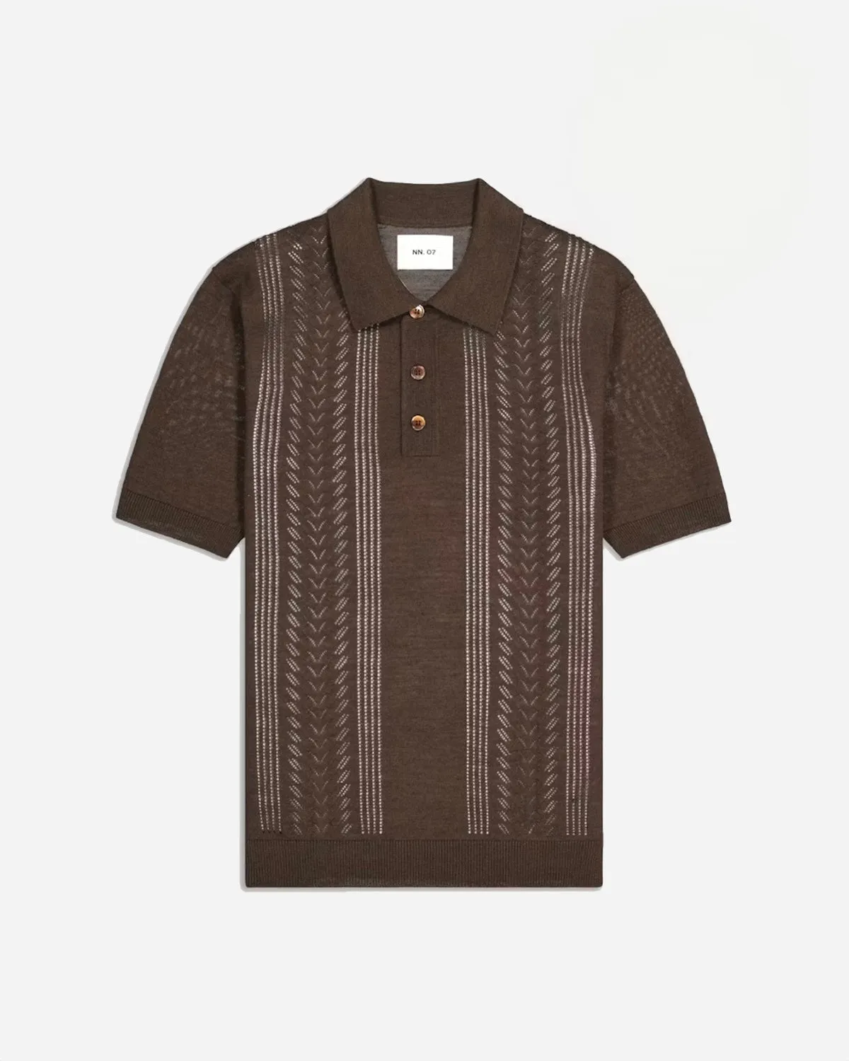 Thor SS Polo 6539 - Slate Brown