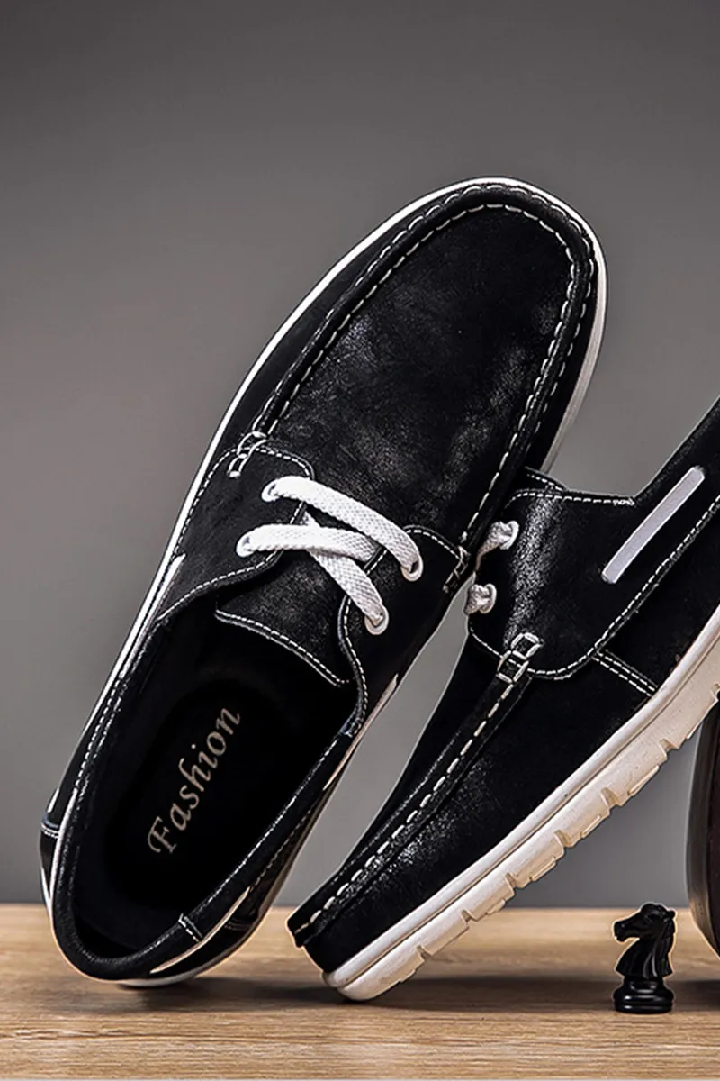 Timeless Leather Boat Shoes