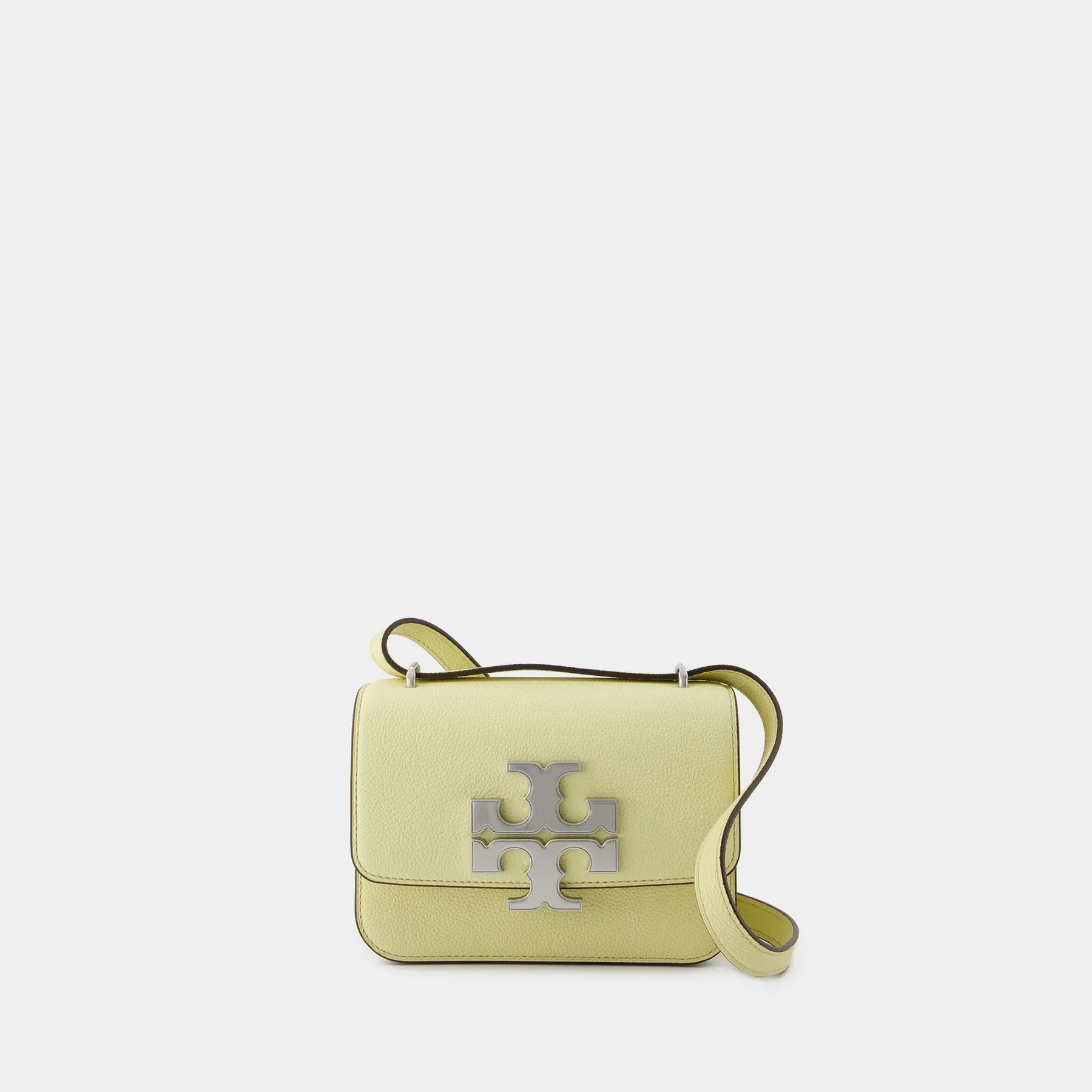 Tory Burch  Eleanor Pebbled Small Convertible Bag - Tory Burch - Leather - Lemon