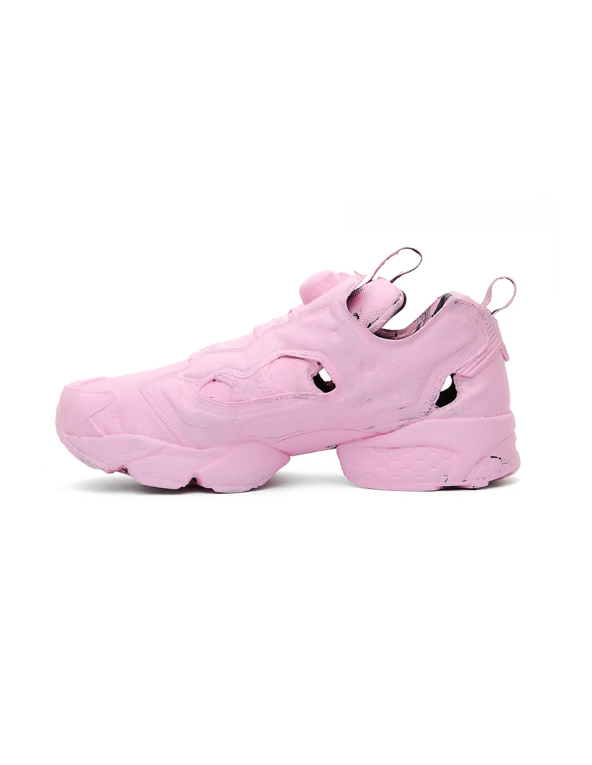 VETEMENTS Pink Reebok Instapump Sneakers