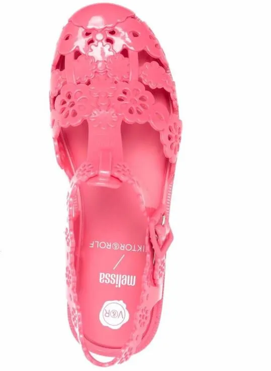 Viktor & Rolf x Melissa Possession Lace sandals Pink