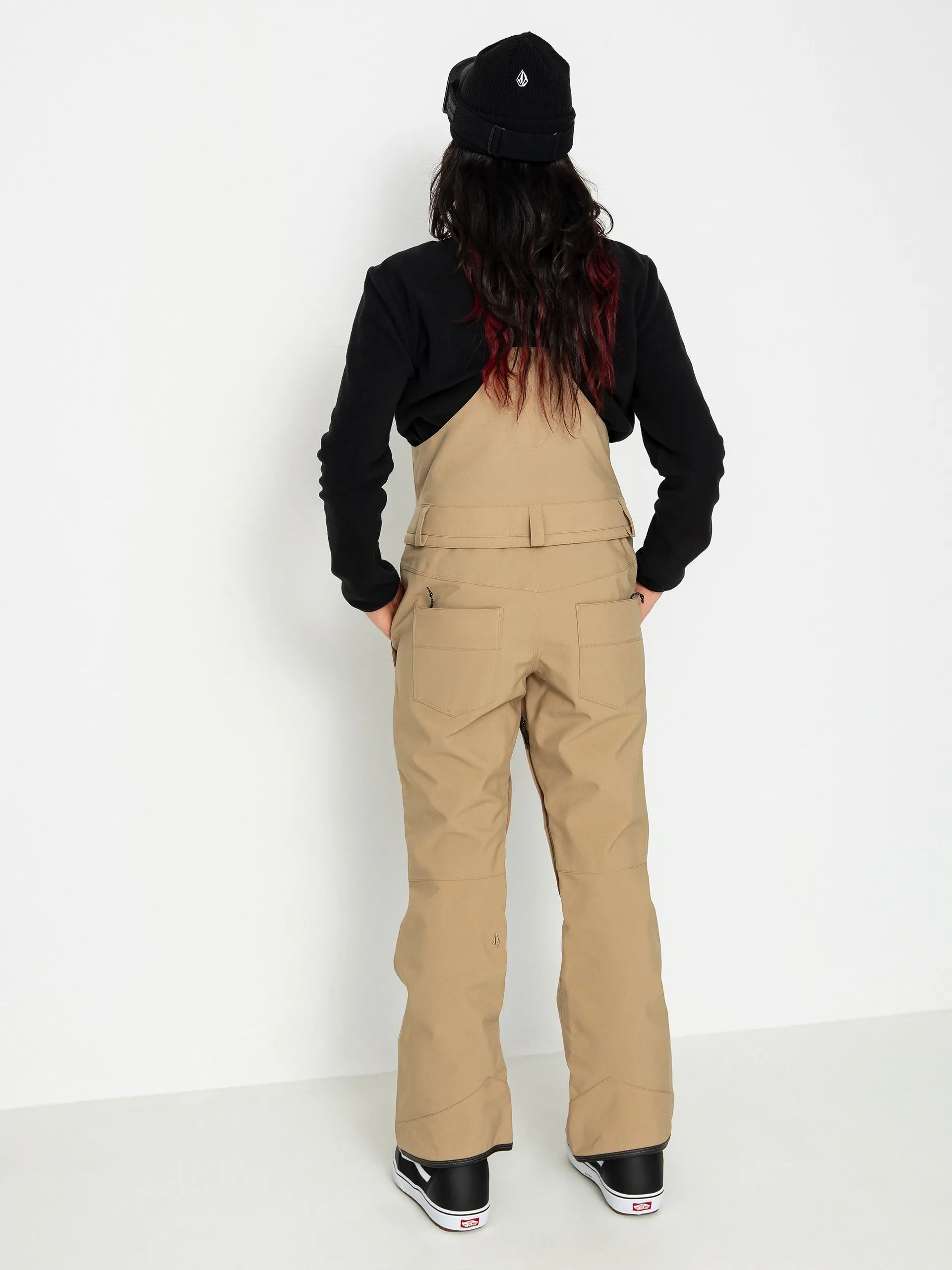 Volcom Swift Bib Overall Snowboard pants Wmn (dark khaki)