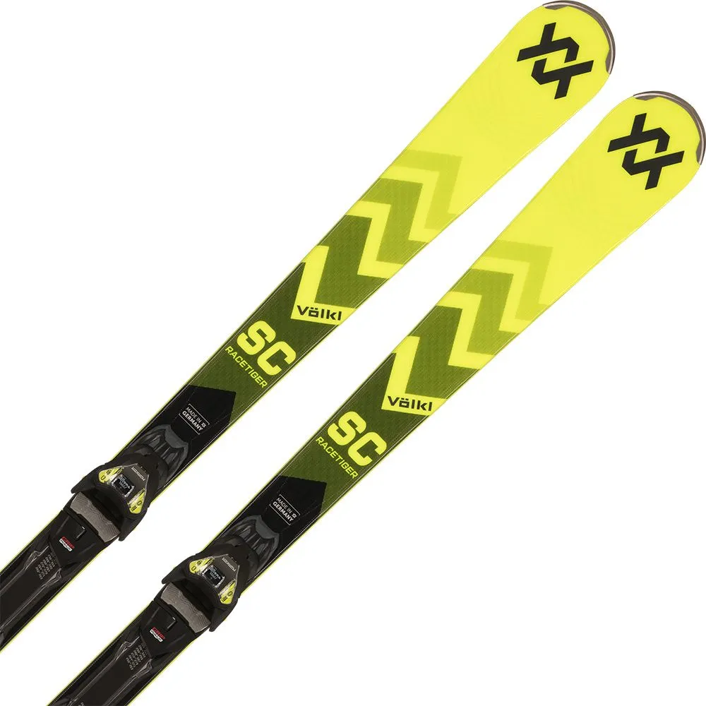 V\u00f6lkl - Racetiger SC Yellow 24/25 Ski with Binding