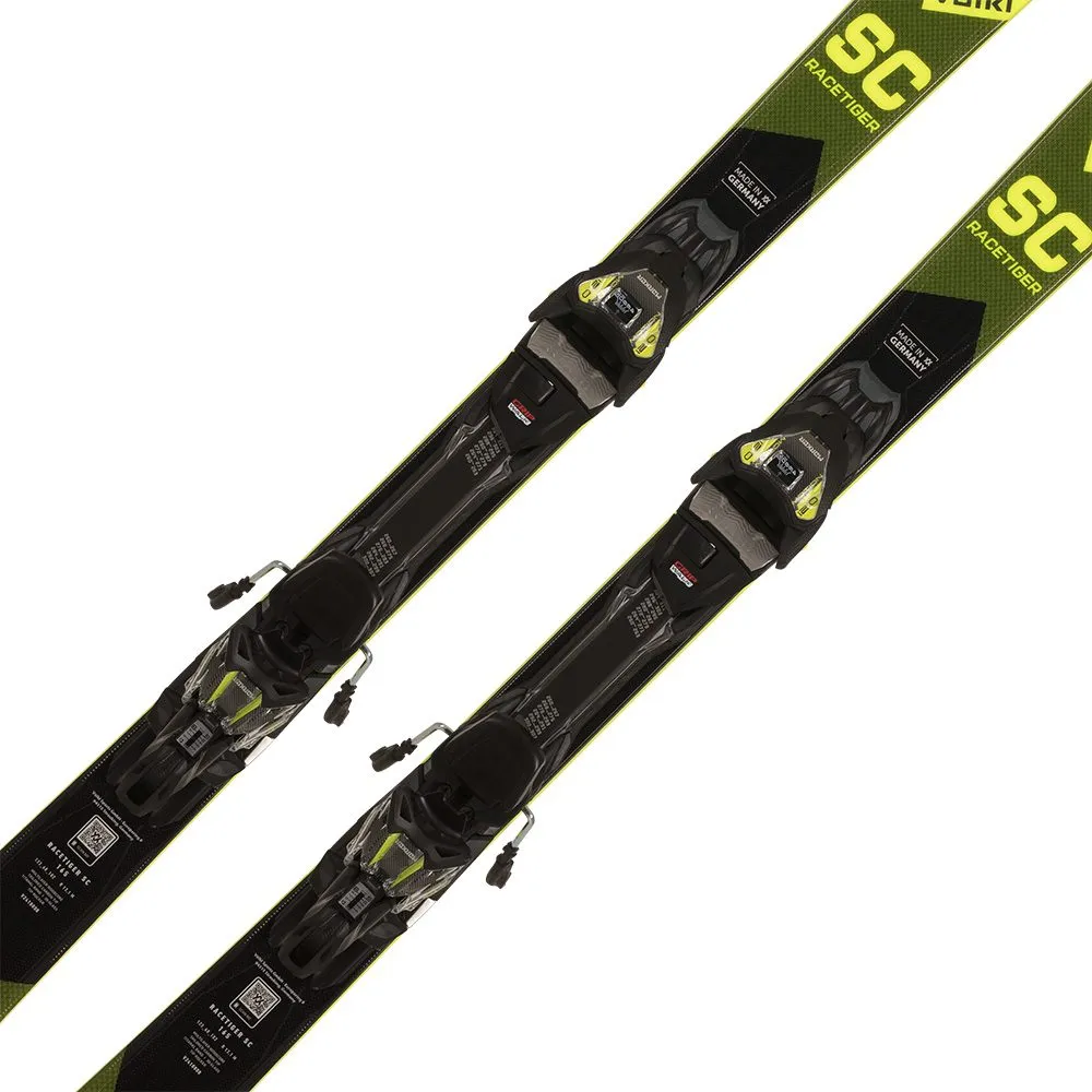 V\u00f6lkl - Racetiger SC Yellow 24/25 Ski with Binding