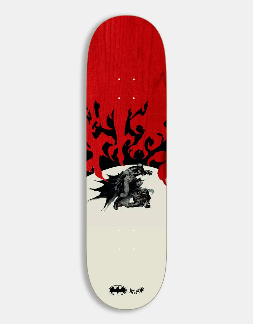 Welcome x Batman Talons Skateboard Deck - 9