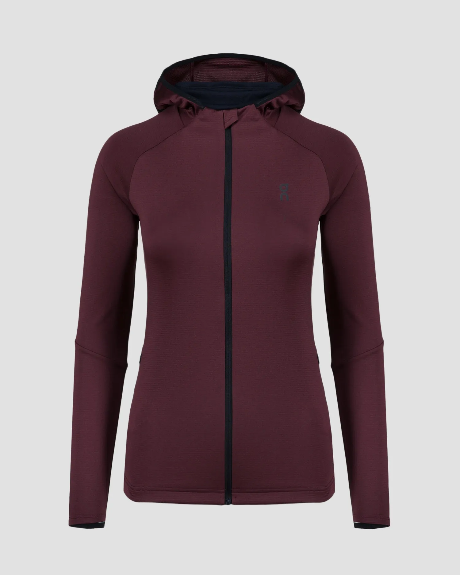 Women's On Running Climate Zip Hoodie 1WE10330398-mulberry